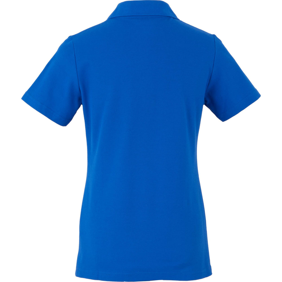 Palo Short Sleeve Cotton Pique Polo for Women Transfer - New Royal - Back