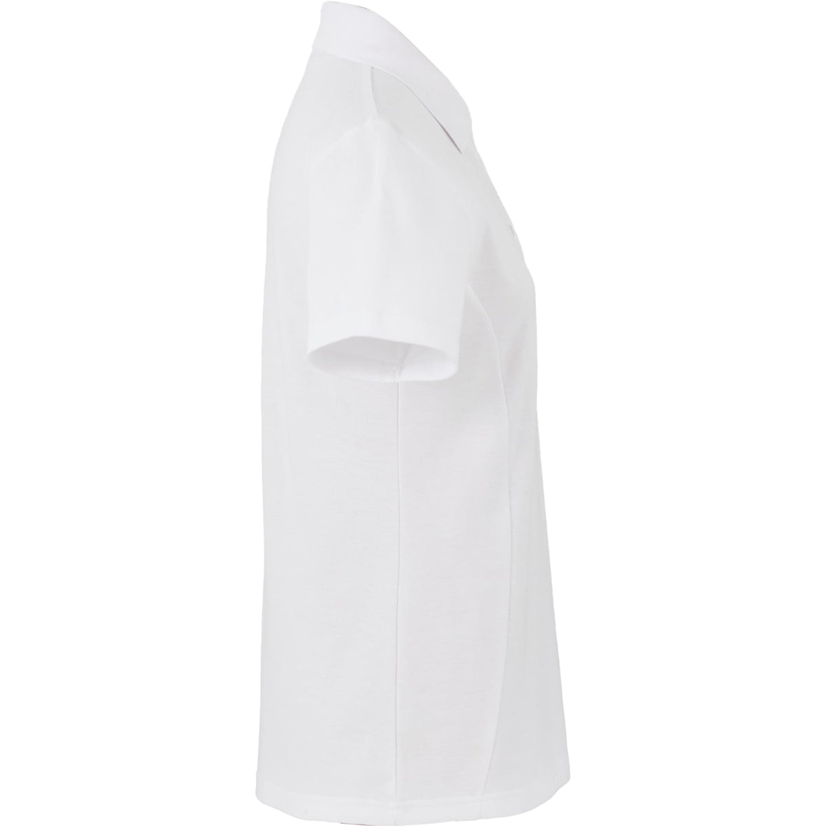 Palo Short Sleeve Cotton Pique Polo for Women Transfer - White - Right Side
