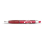 Paper Mate Element Pen with Translucent Barrel, Black Ink - Cranberry - View 1