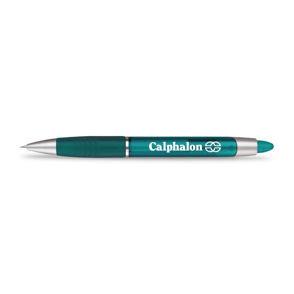 Paper Mate Element Pen with Translucent Barrel, Black Ink - Teal - View 1