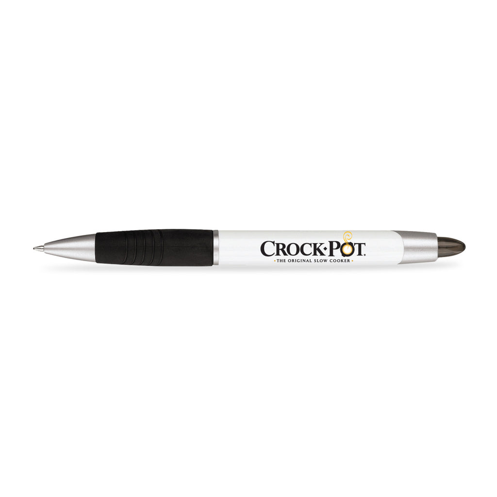 Paper Mate Element Pen with White Barrel, Black Ink - Black - View 1