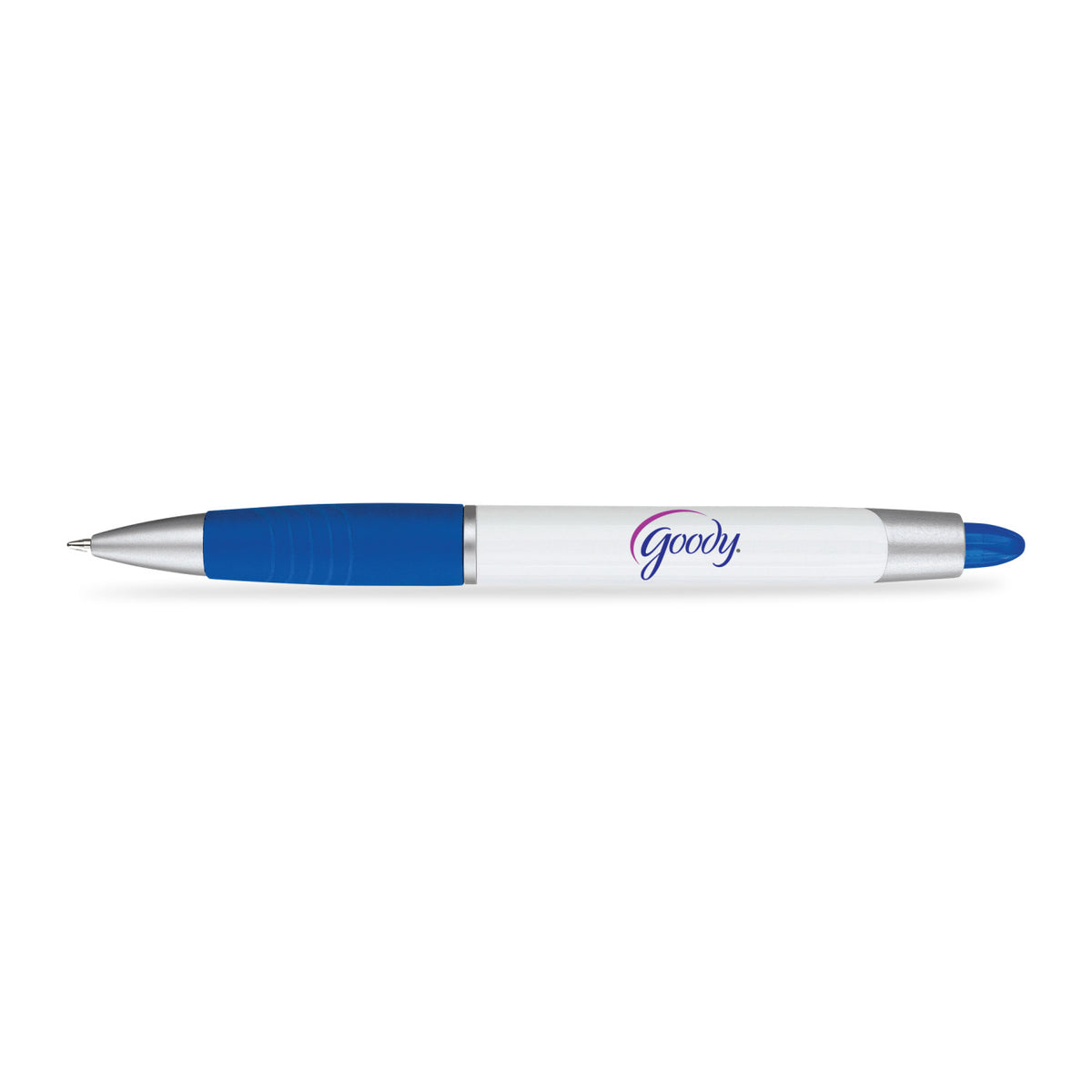 Paper Mate Element Pen with White Barrel, Black Ink - Bright Blue - View 1