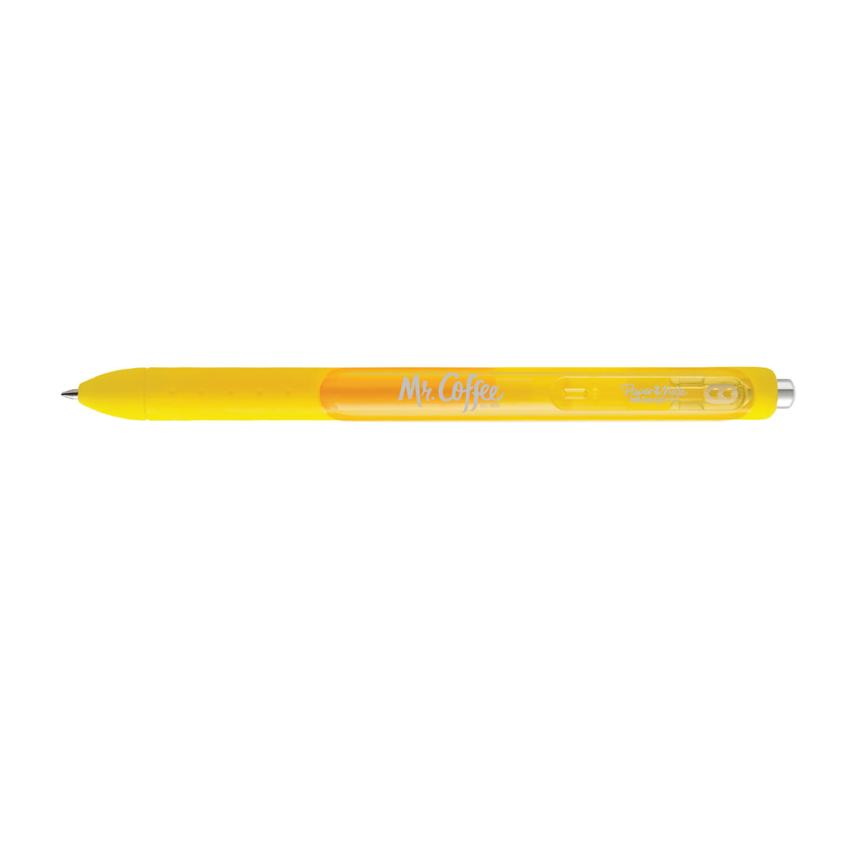 Paper Mate InkJoy Gel Pen, Black Ink - Yellow - View 1