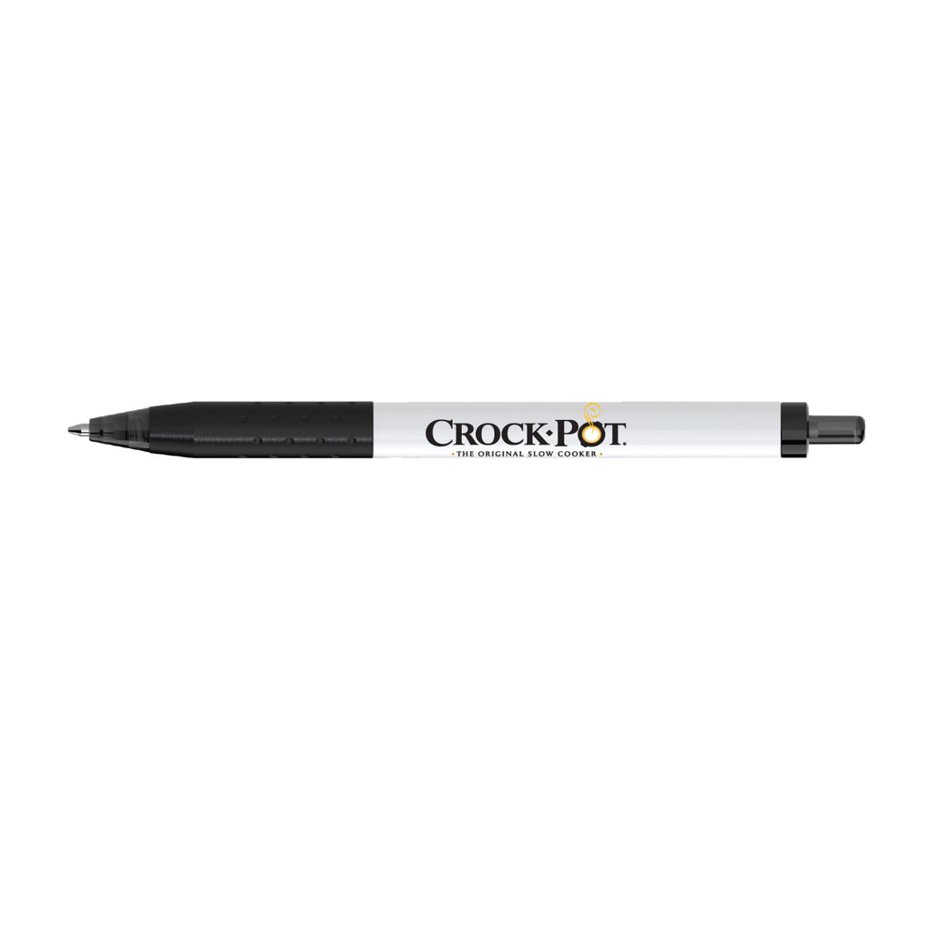 Paper Mate InkJoy Pen with White Barrel, Black Ink - Black - View 1