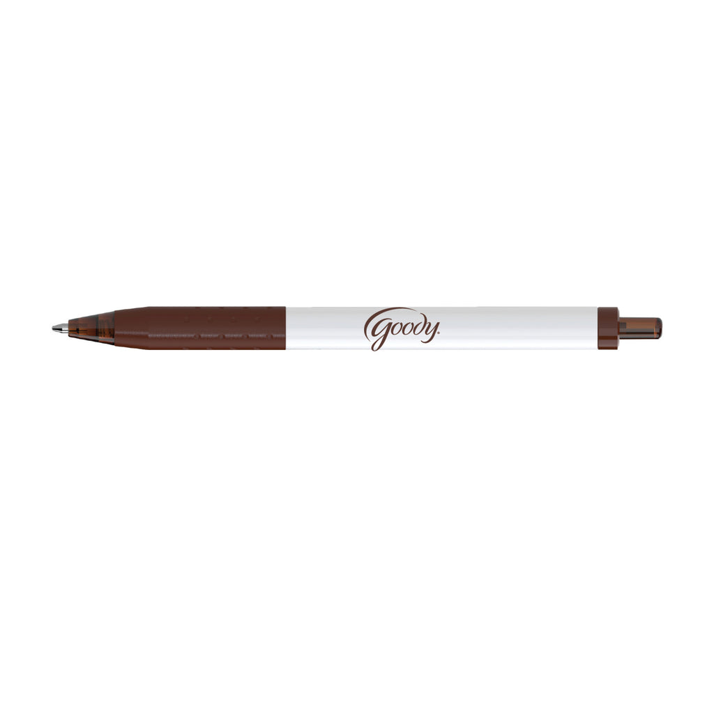 Paper Mate InkJoy Pen with White Barrel, Black Ink - Brown - View 1