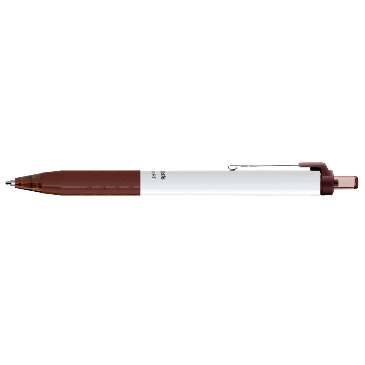 Paper Mate InkJoy Pen with White Barrel, Black Ink - Brown - View 2