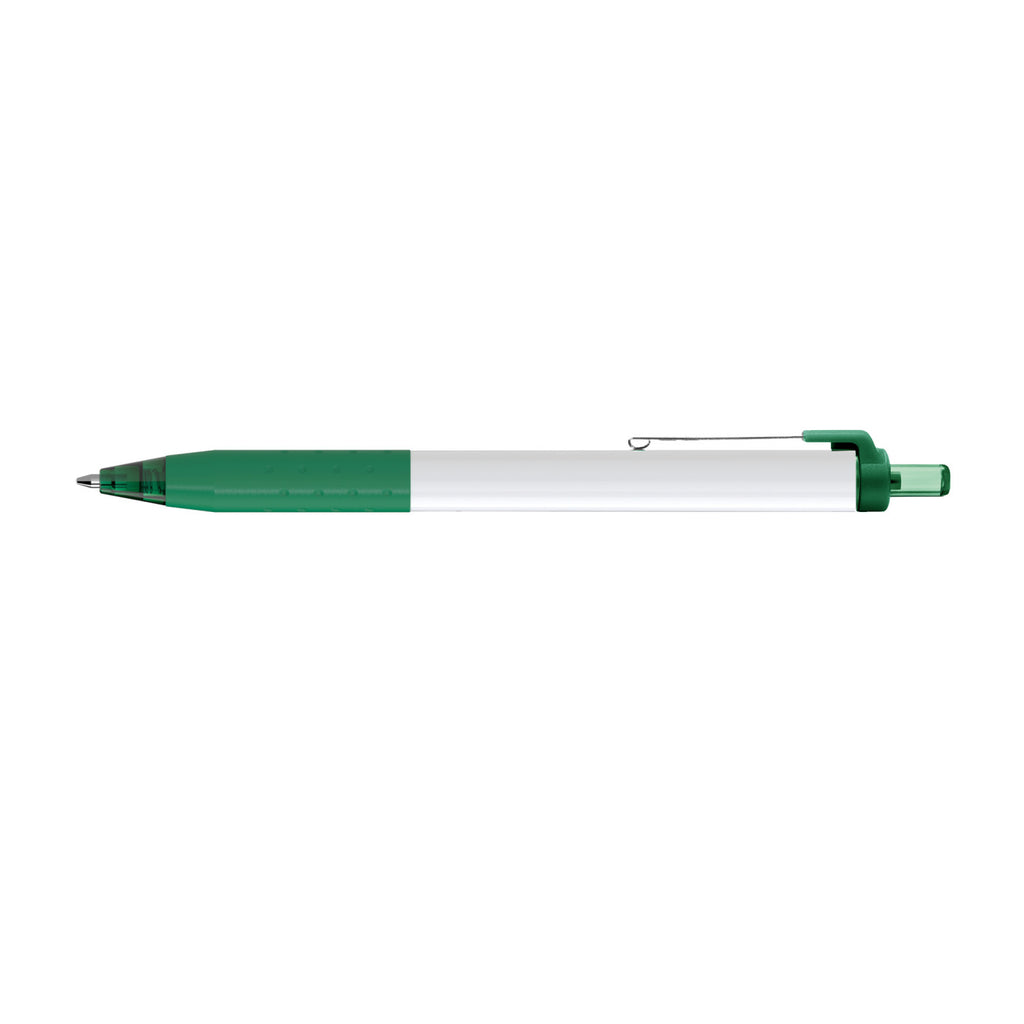 Paper Mate InkJoy Pen with White Barrel, Black Ink - Green - View 2