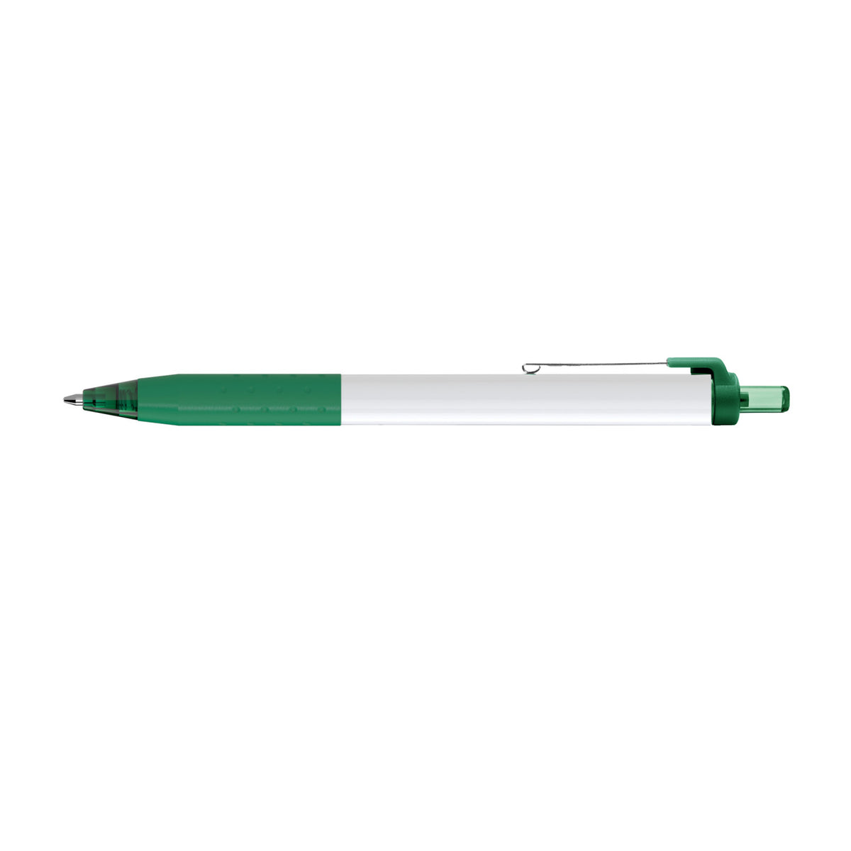 Paper Mate InkJoy Pen with White Barrel, Black Ink - Green - View 2