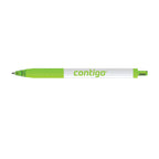 Paper Mate InkJoy Pen with White Barrel, Black Ink - Lime - View 1