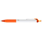 Paper Mate InkJoy Pen with White Barrel, Black Ink - Orange - View 2
