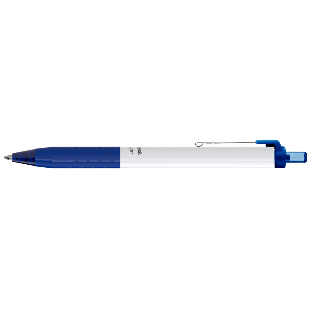 Paper Mate InkJoy Pen with White Barrel, Colored Ink - Blue - View 2