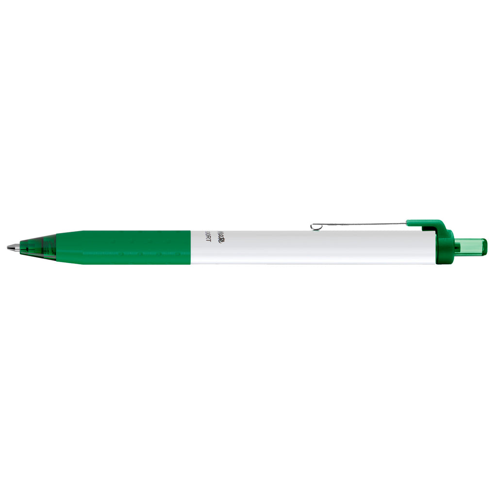 Paper Mate InkJoy Pen with White Barrel, Colored Ink - Green - View 2