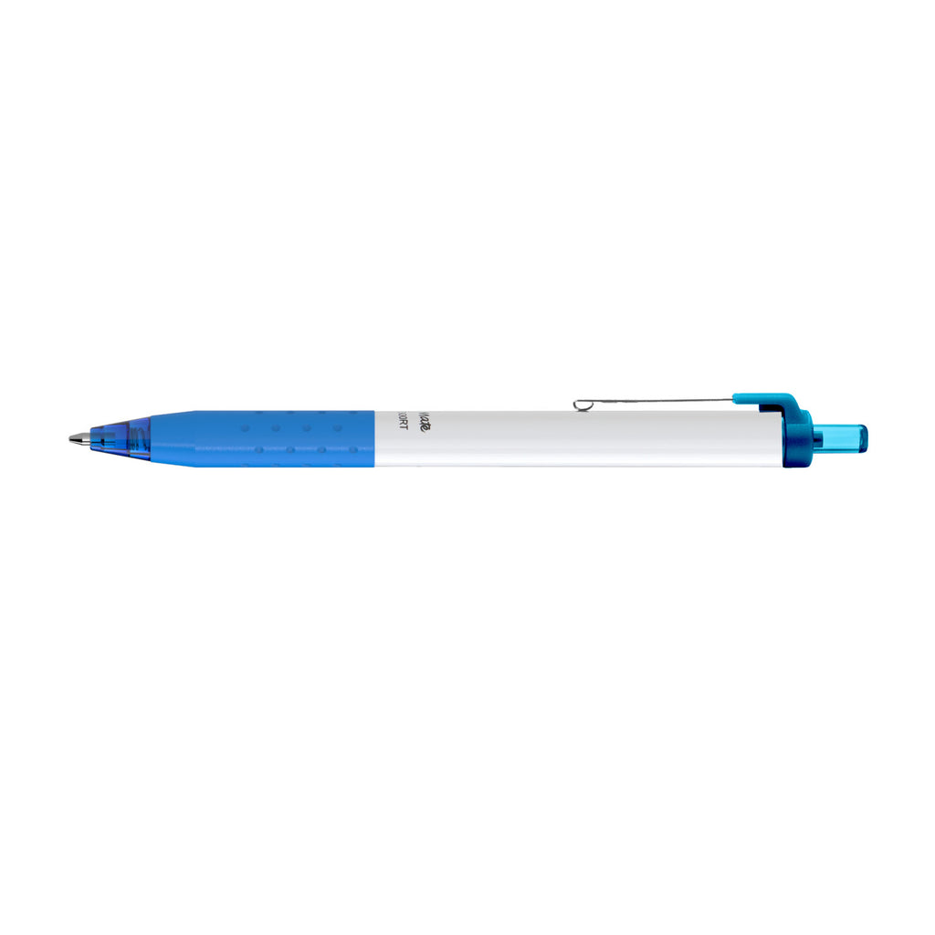 Paper Mate InkJoy Pen with White Barrel, Colored Ink - Turquoise - View 2