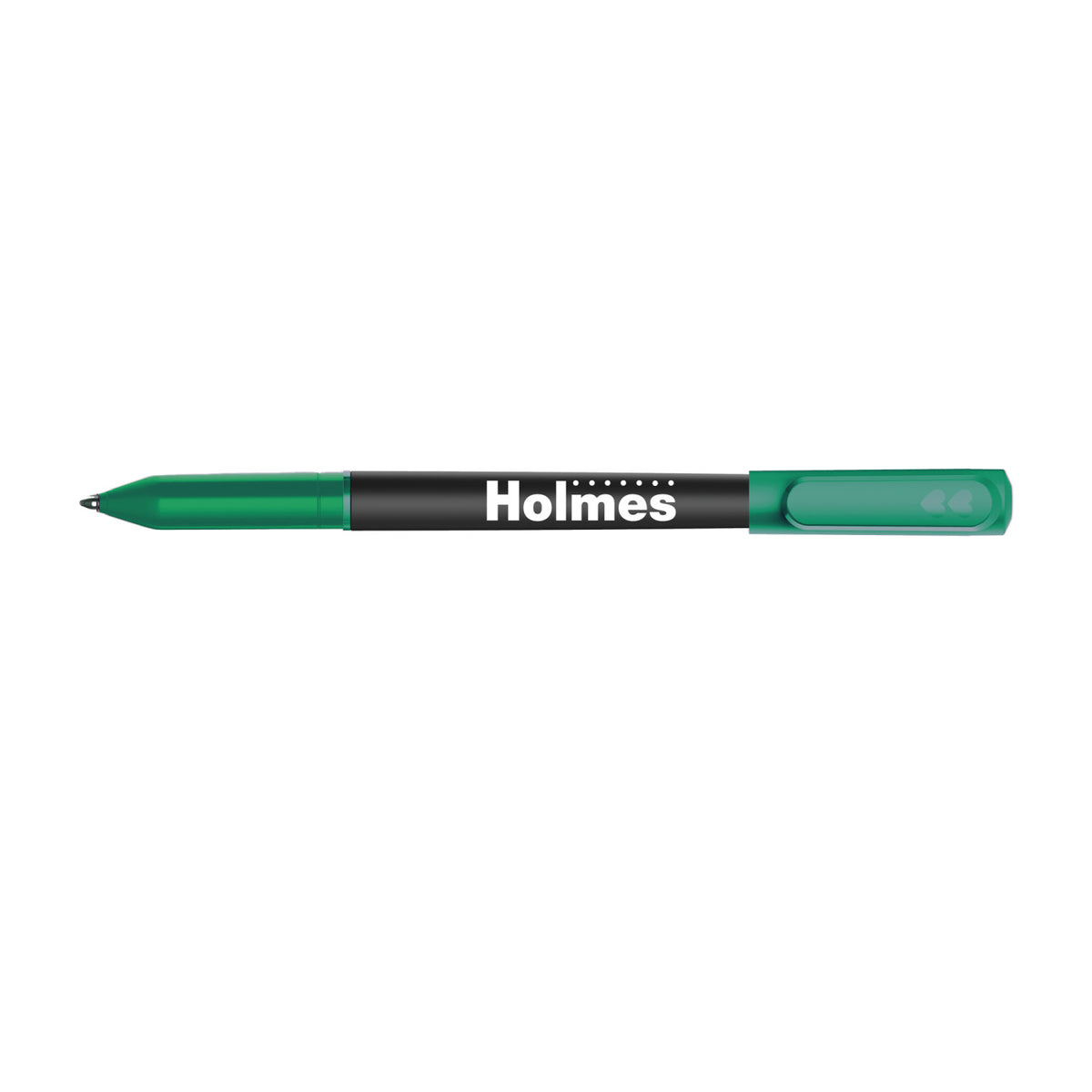 Paper Mate Write Bros Stick Pen, Black Ink - Green - View 1