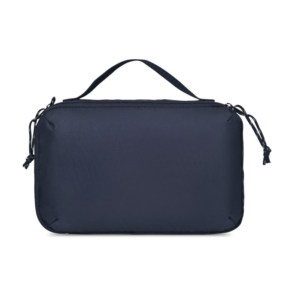 Parker Dual Pocket Zip Pouch in Recycled PET - Navy - View 4