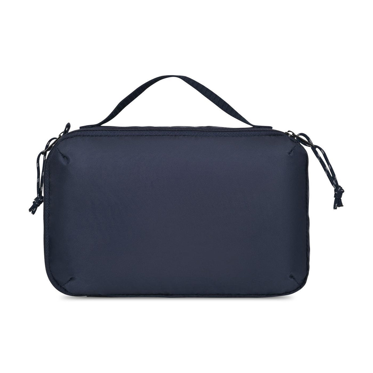 Parker Dual Pocket Zip Pouch in Recycled PET - Navy - View 4