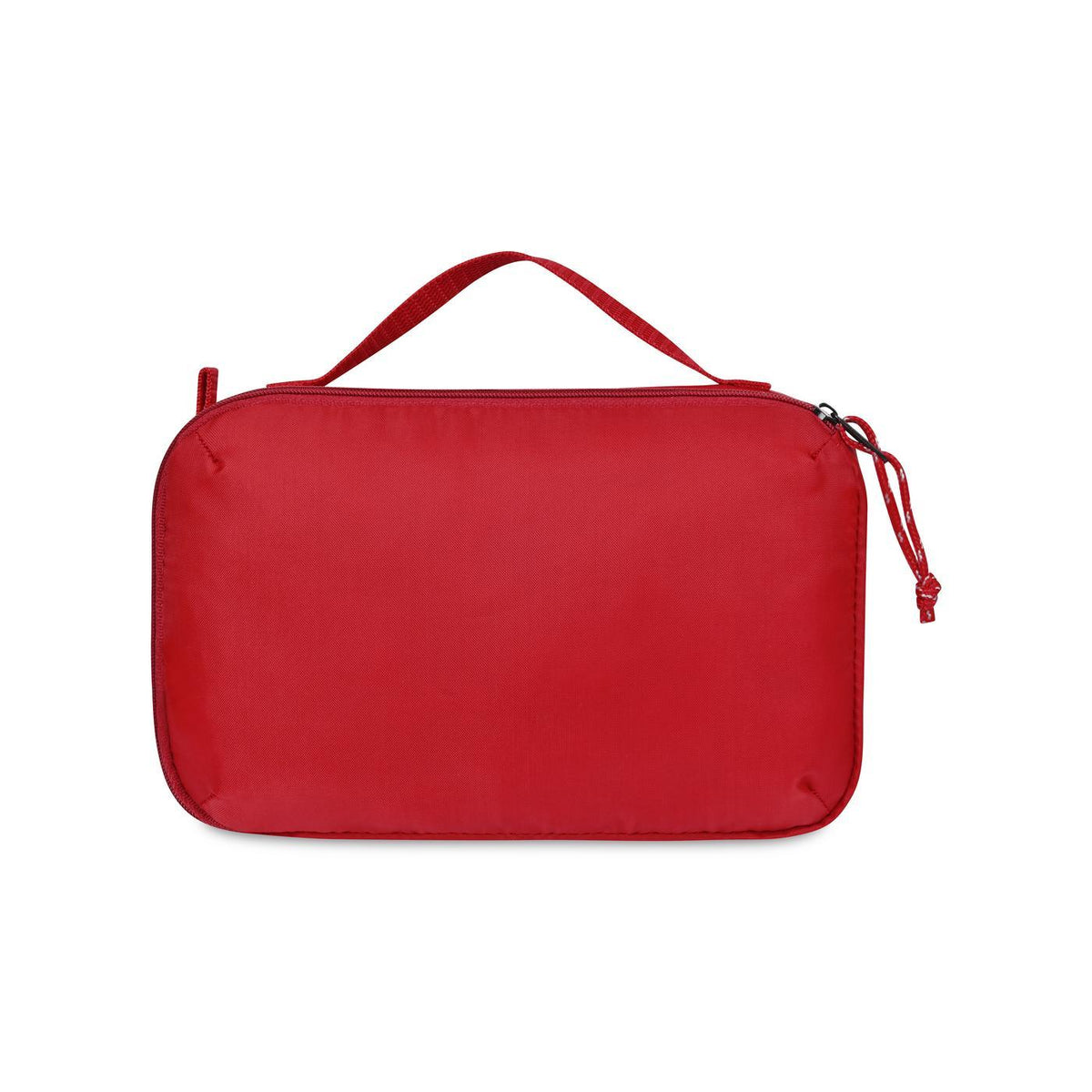 Parker Dual Pocket Zip Pouch in Recycled PET - Red - View 4