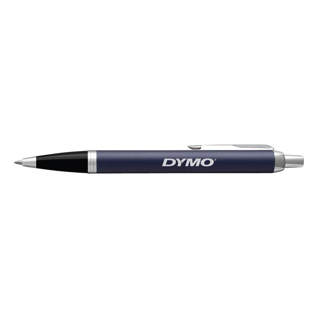 Parker IM Ballpoint Pen, Matte Blue - Blue Matte - Silver Trim - View 1
