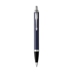 Parker IM Ballpoint Pen, Matte Blue - Blue Matte - Silver Trim - View 2