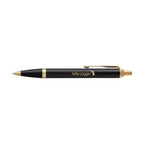Parker IM Ballpoint Pen with Gift Box - Black - Gold Trim - View 1