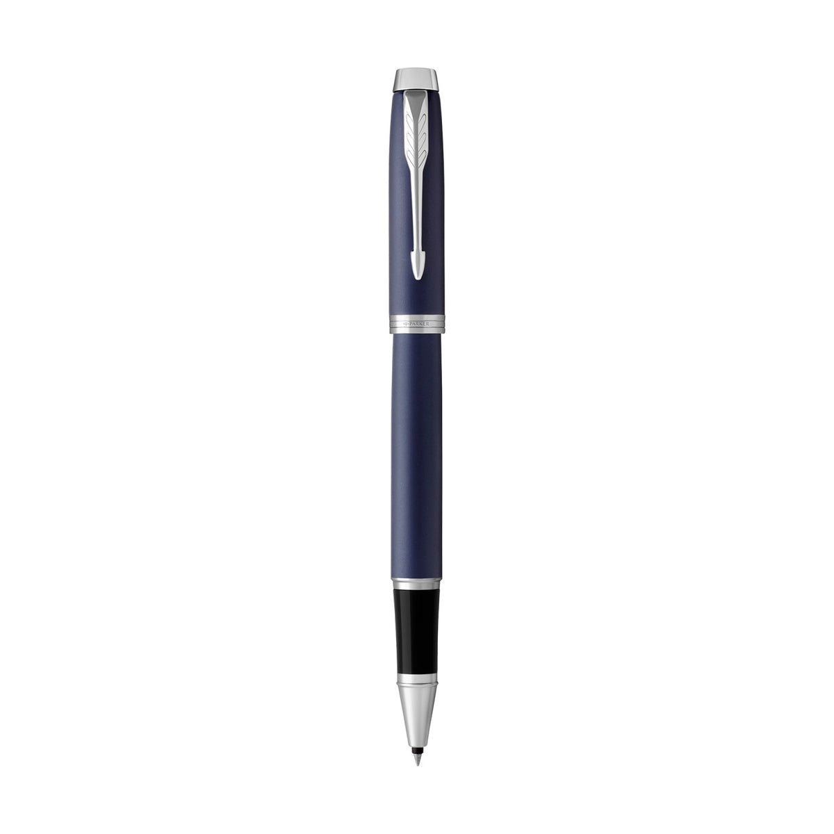 Parker IM Rollerball Pen, Matte Blue - Blue Matte - Silver Trim - View 2