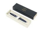 Parker IM Rollerball Pen, Matte Blue - Blue Matte - Silver Trim - View 5