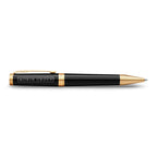 Parker Ingenuity Ballpoint Pen, Lacquer Finish - Black/Gold Trim - View 2