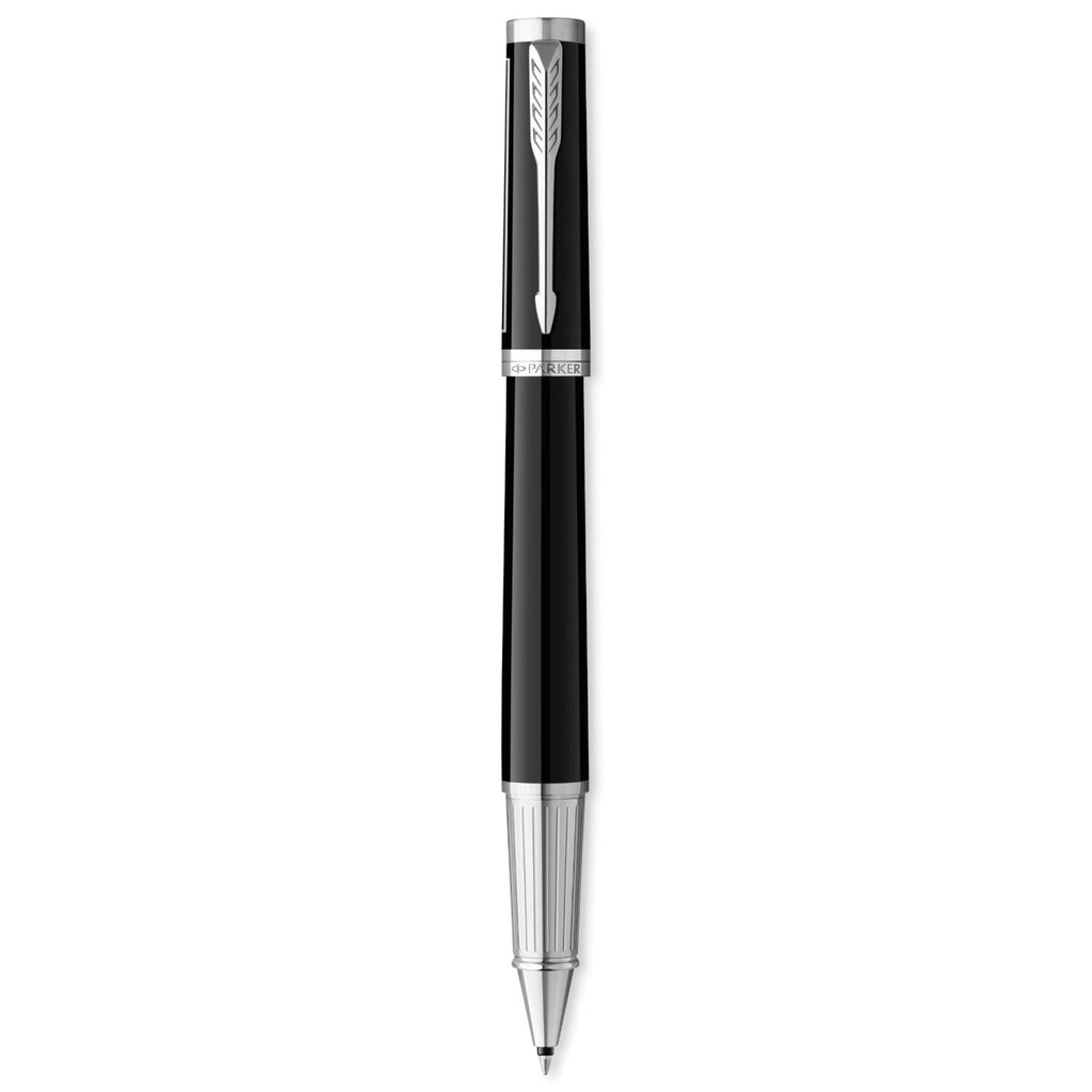 Parker Ingenuity Rollerball Pen, Lacquer Finish - Black/Chrome Trim - View 1