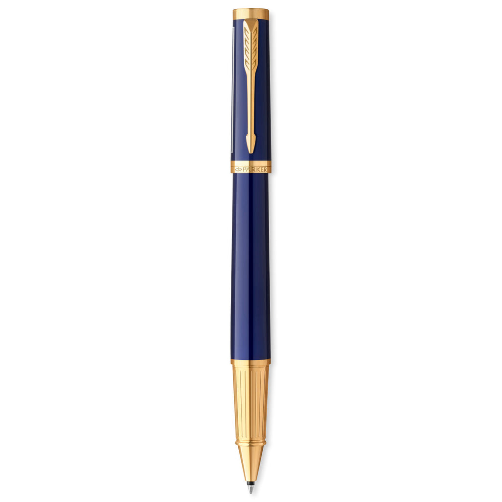 Parker Ingenuity Rollerball Pen, Lacquer Finish - Blue - Gold - View 1