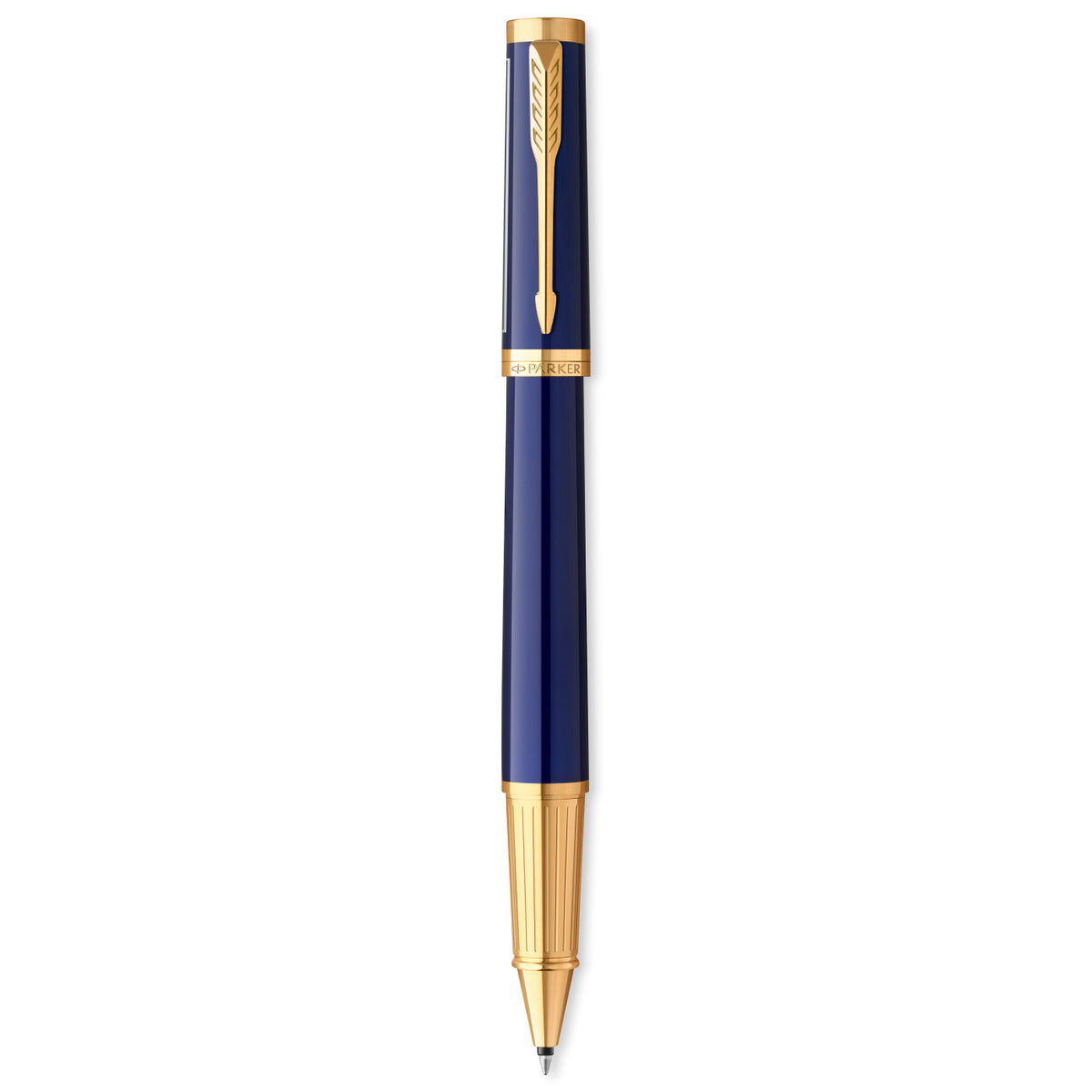 Parker Ingenuity Rollerball Pen, Lacquer Finish - Blue - Gold - View 1