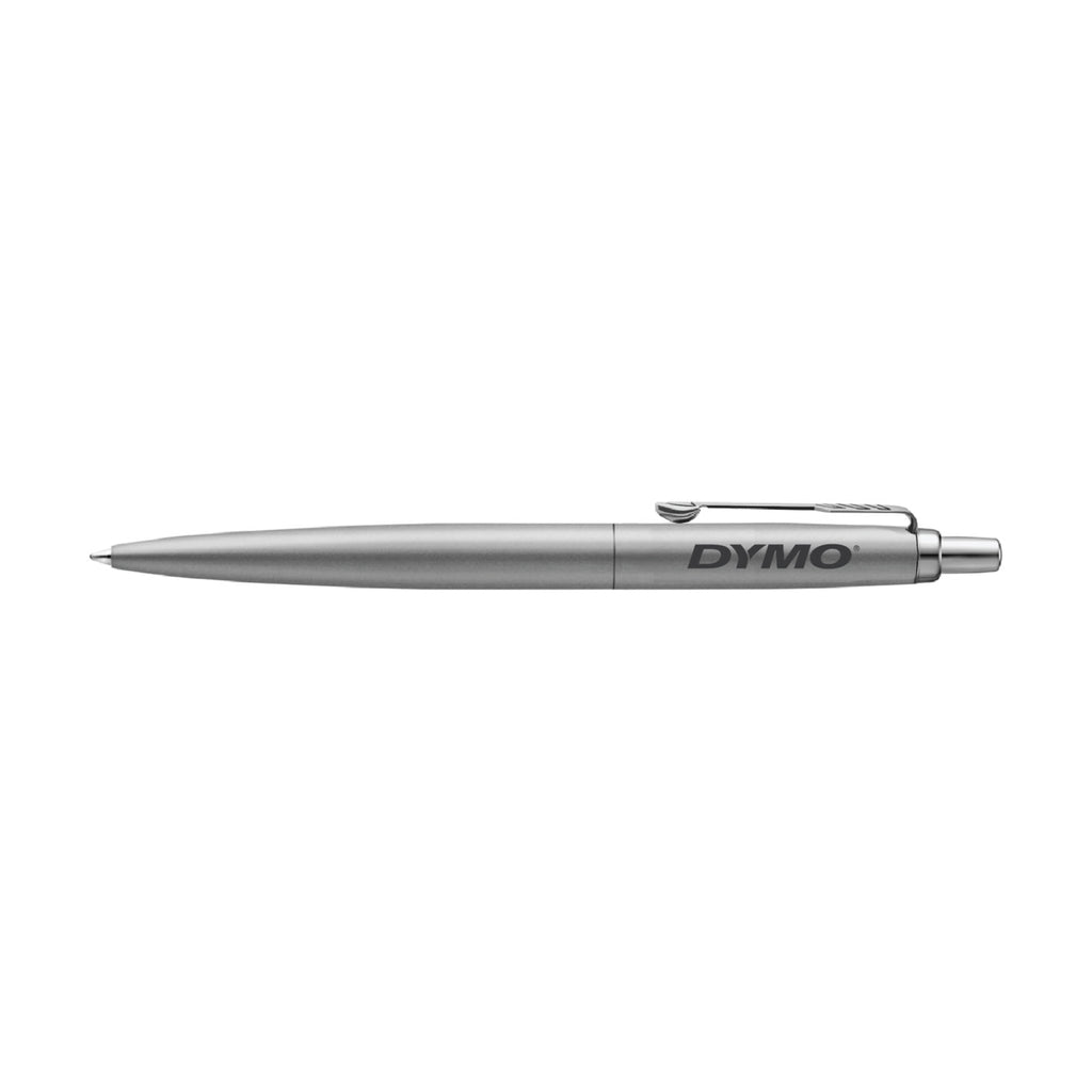 Parker Jotter XL Monochrome Ballpoint Pen Laser Engraving - Monochrome Stainless Steel - Stainless Steel Trim - View 1