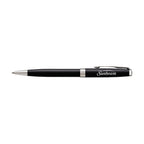 Parker Sonnet Ballpoint Pen in a Gift Box - Black - Silver Trim - View 1