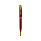 Parker Sonnet Ballpoint Pen in a Gift Box - Red - Gold - View 1