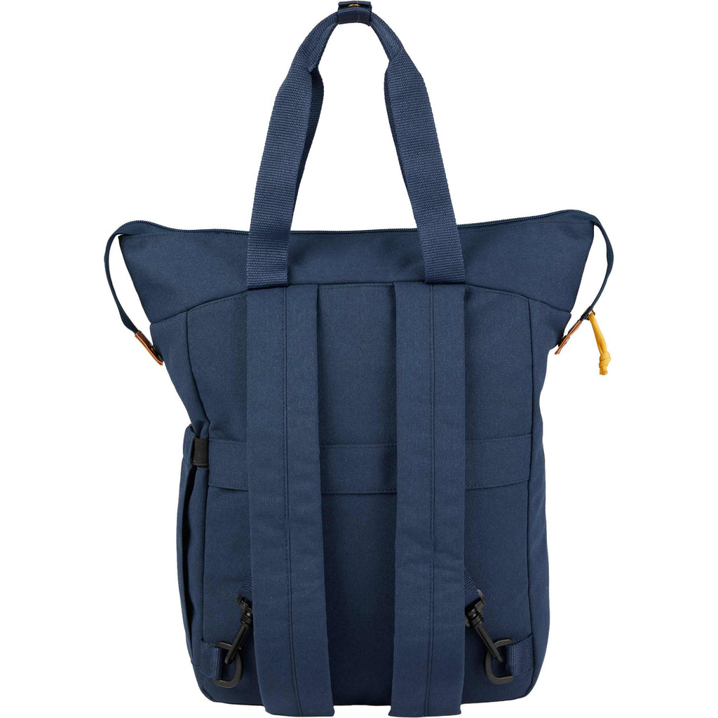 Parks Backpack in Recycled 900D Polyester Transfer - Navy - Back