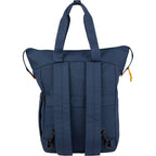 Parks Backpack in Recycled 900D Polyester Transfer - Navy - Back