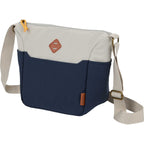 Parks Brushed Recycled Cooler for 9 Cans Transfer - Navy - Left Angle