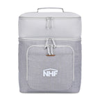 Parkview Recycled Backpack Cooler, 38 Cans Transfer - Greystone - View 1
