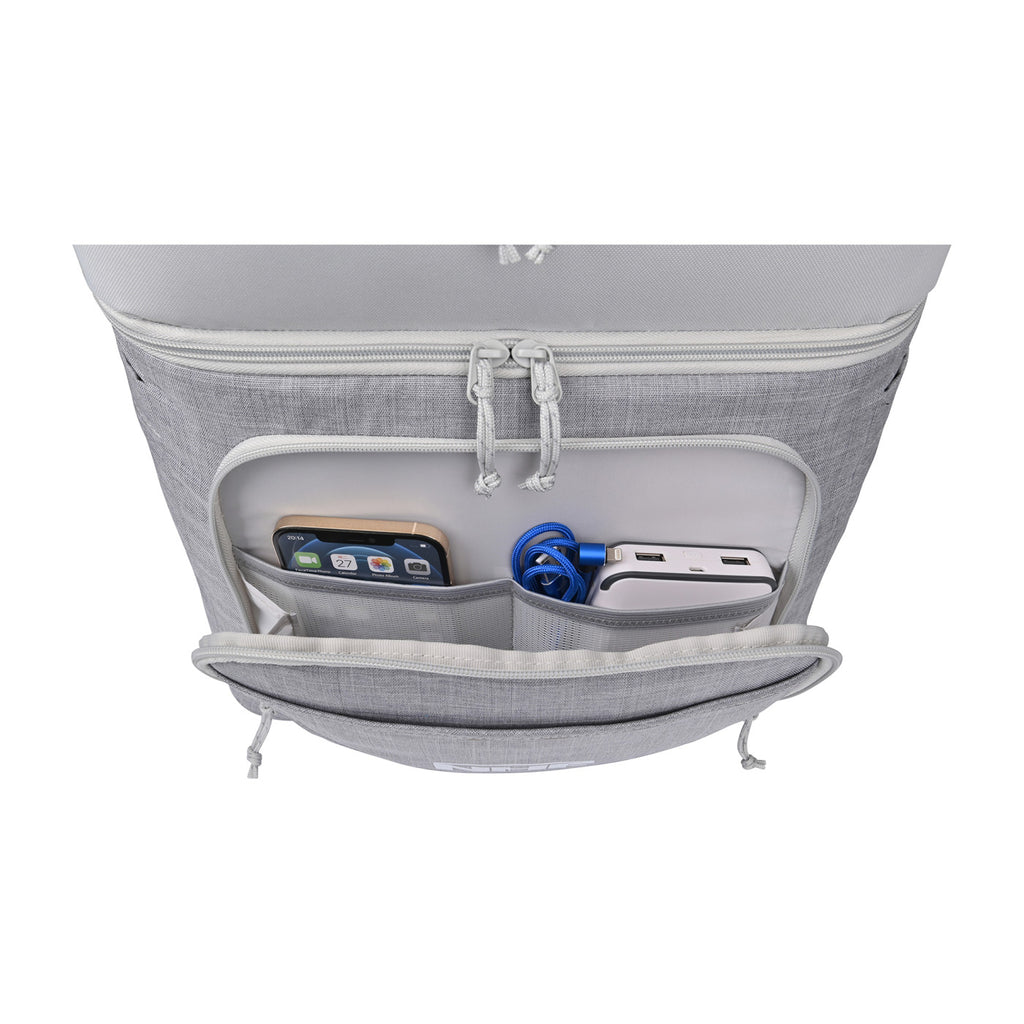 Parkview Recycled Backpack Cooler, 38 Cans Transfer - Greystone - View 2