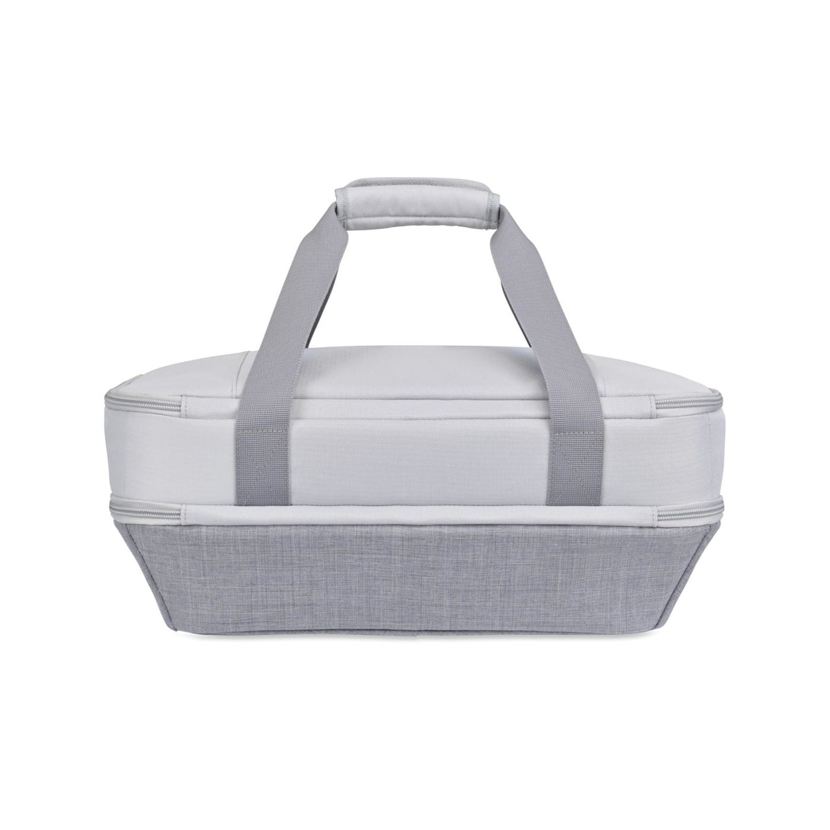 Parkview Recycled Dual Casserole Carrier, Fits 9 x 13 Pans Embroidery - Greystone - View 2