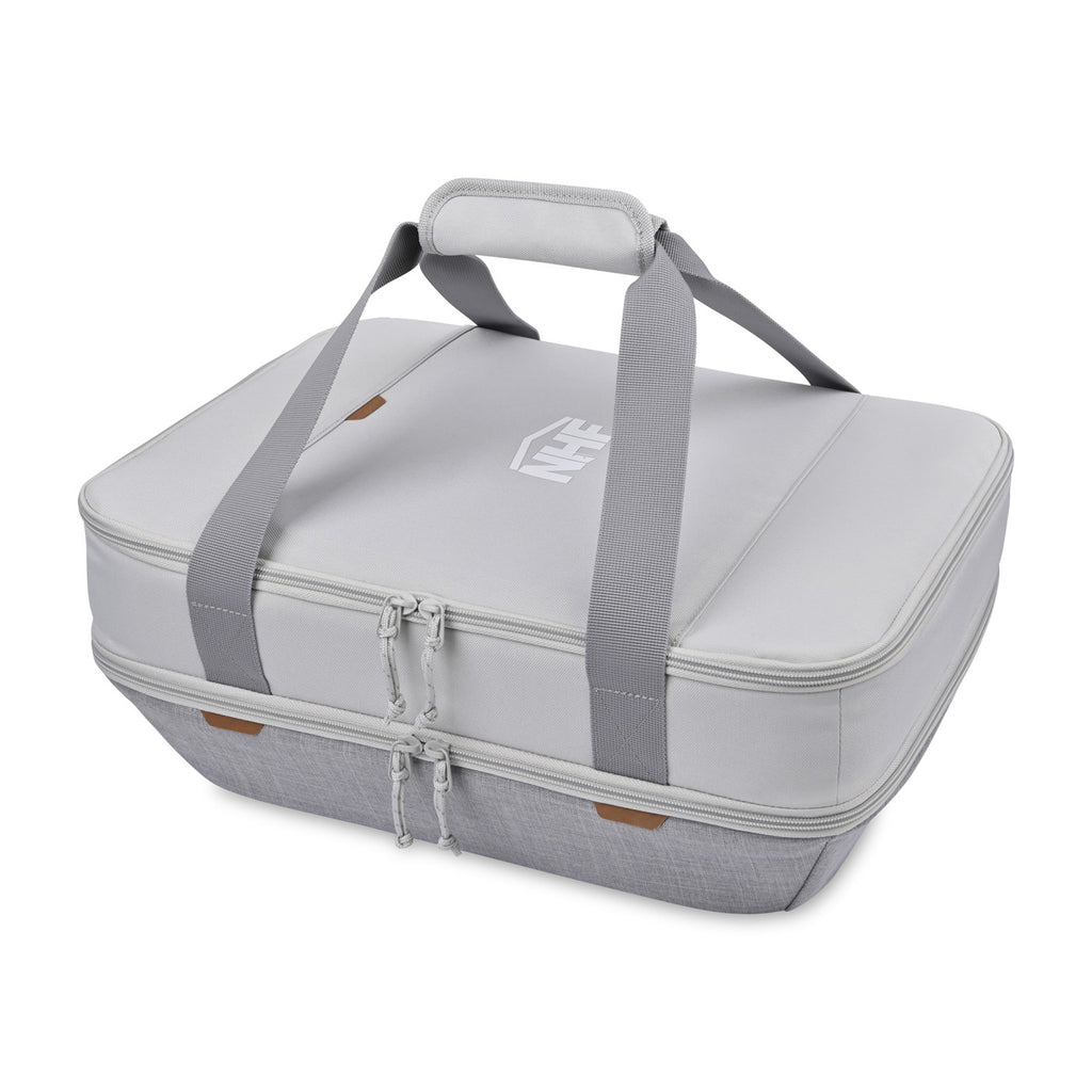 Parkview Recycled Dual Casserole Carrier, Fits 9 x 13 Pans Transfer - Greystone - View 1