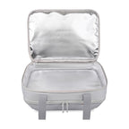 Parkview Recycled Dual Casserole Carrier, Fits 9 x 13 Pans Transfer - Greystone - View 9