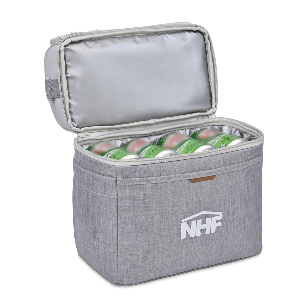 Parkview Recycled Lunch Box Cooler, 18 Cans - Greystone - View 3