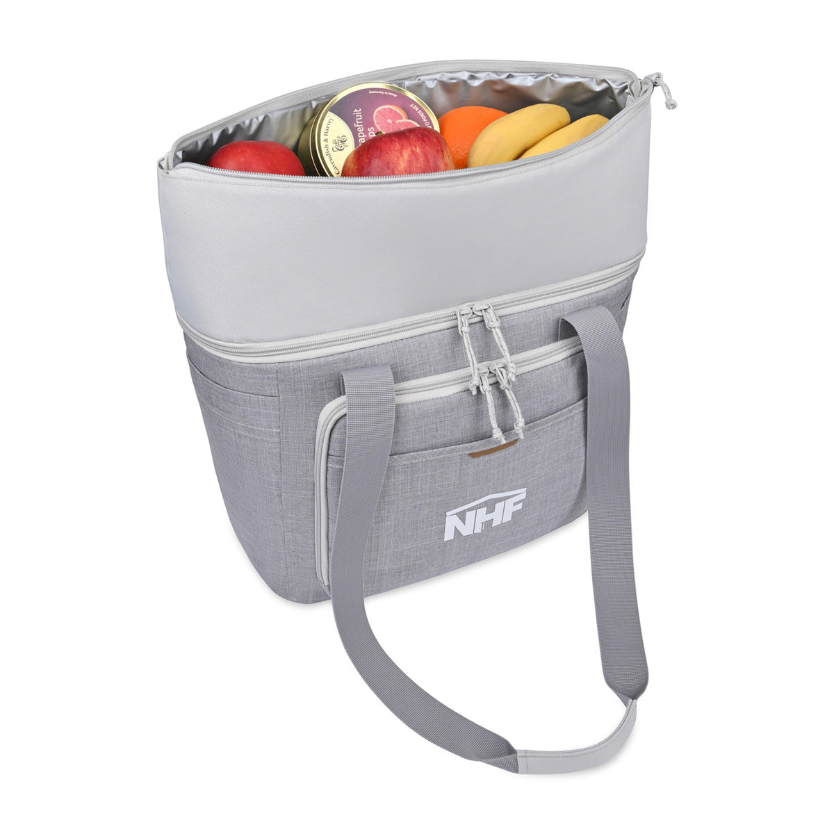 Parkview Recycled Tote Cooler, 30 Cans - Greystone - View 5