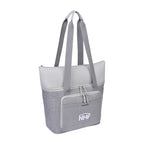 Parkview Recycled Tote Cooler, 30 Cans Transfer - Greystone - View 2