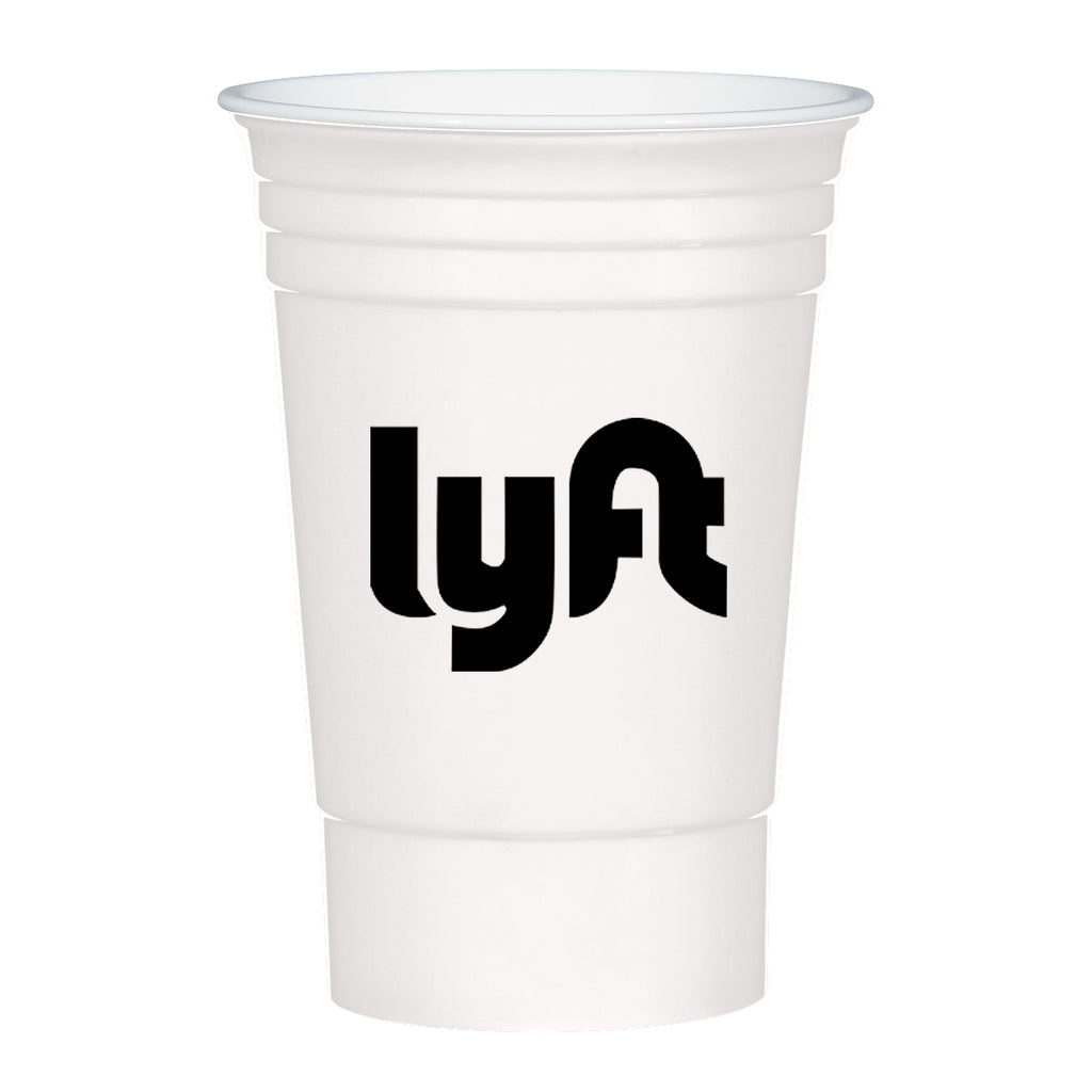 Party Cup - White - Silk Screen