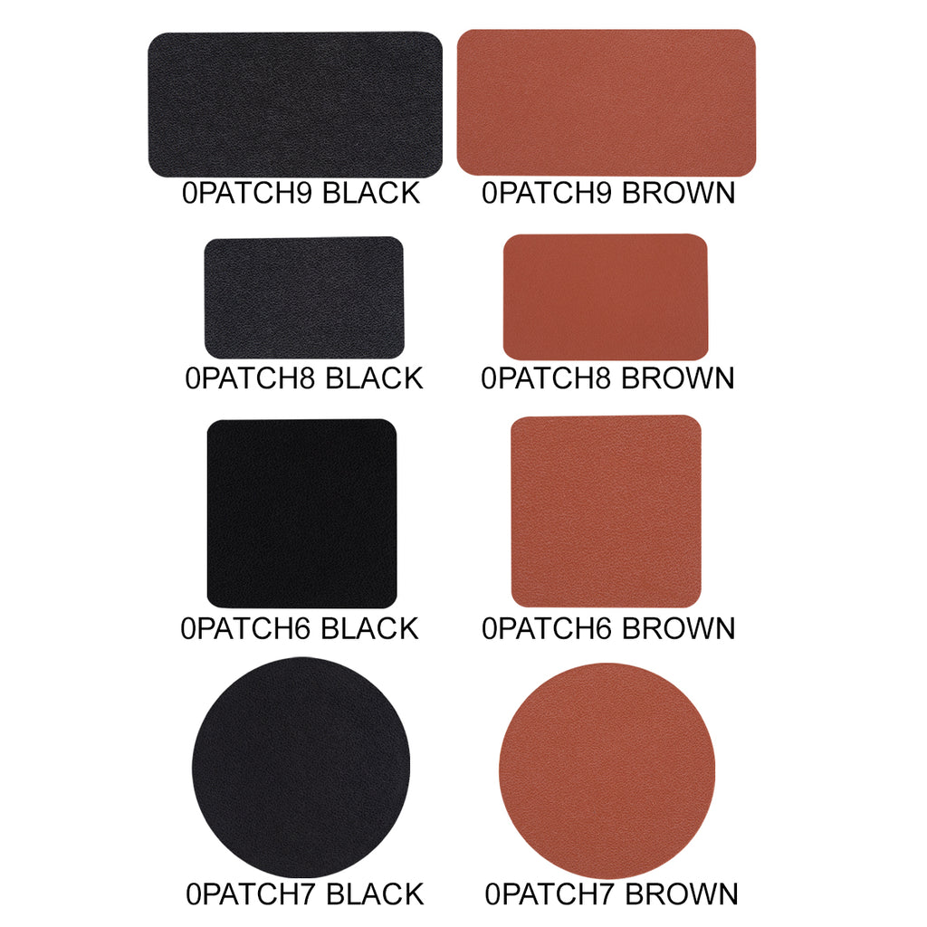 Patch in Leather - Black
