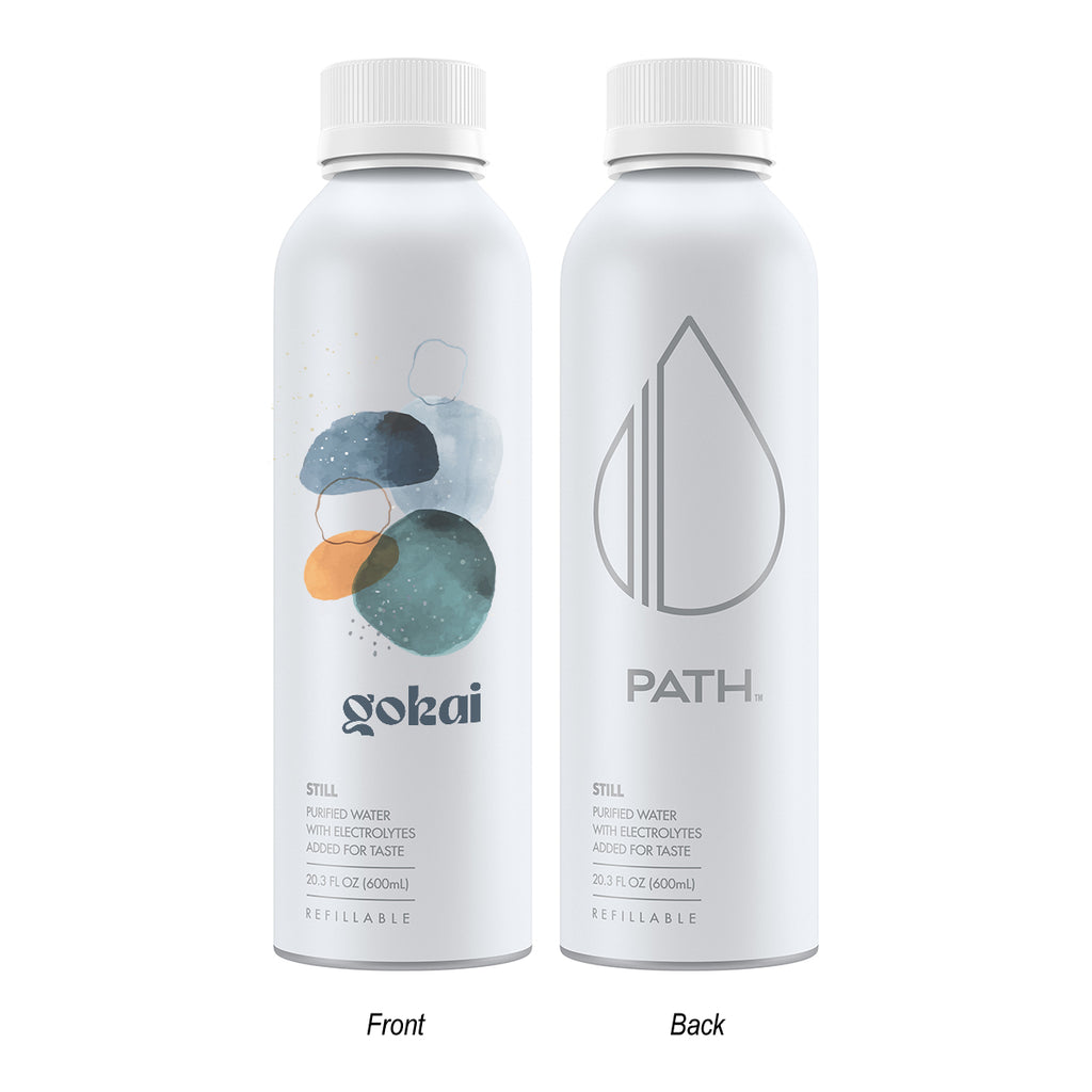 PATH Still Water, 20 oz - White - Full Color