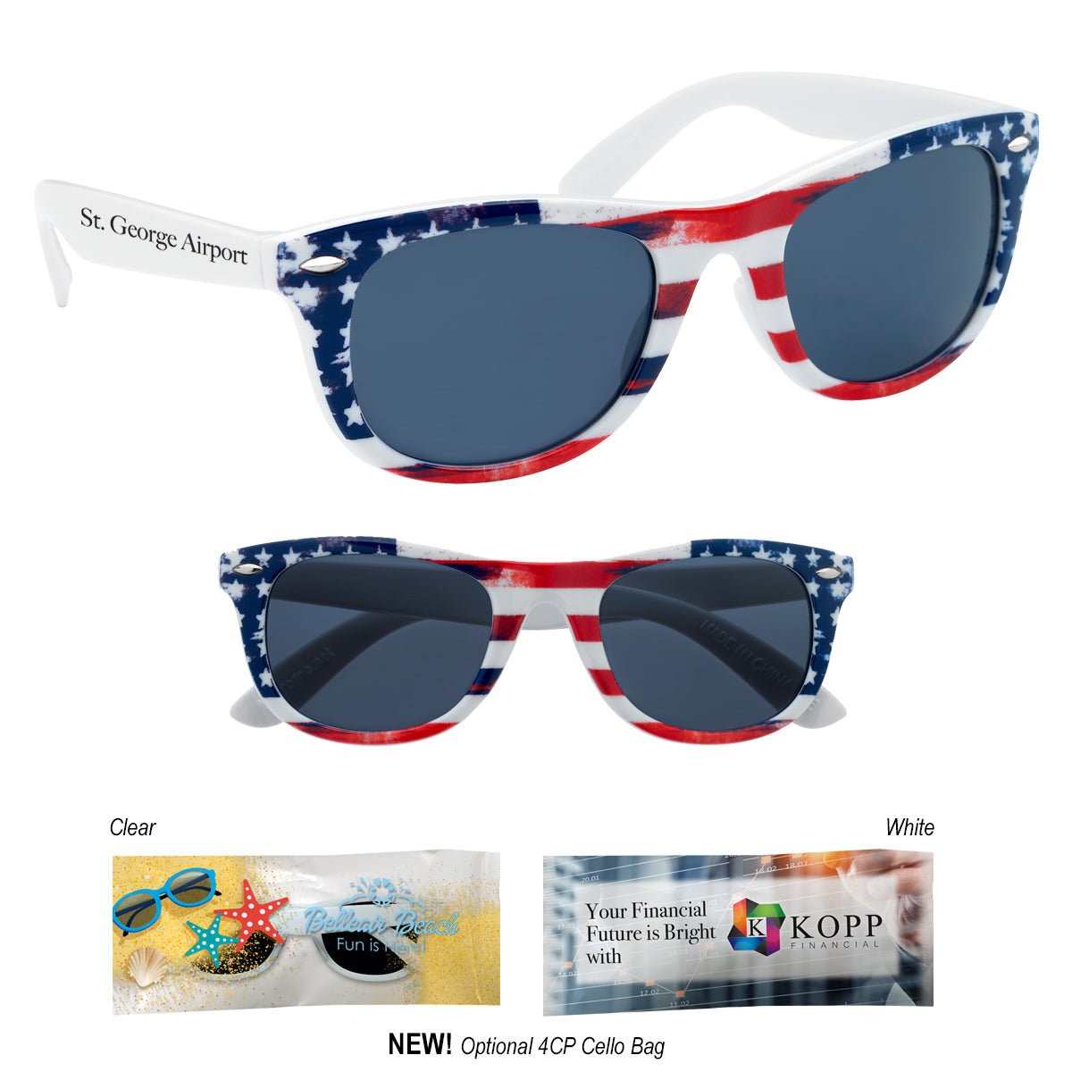 Patriotic Sunglasses, Malibu
