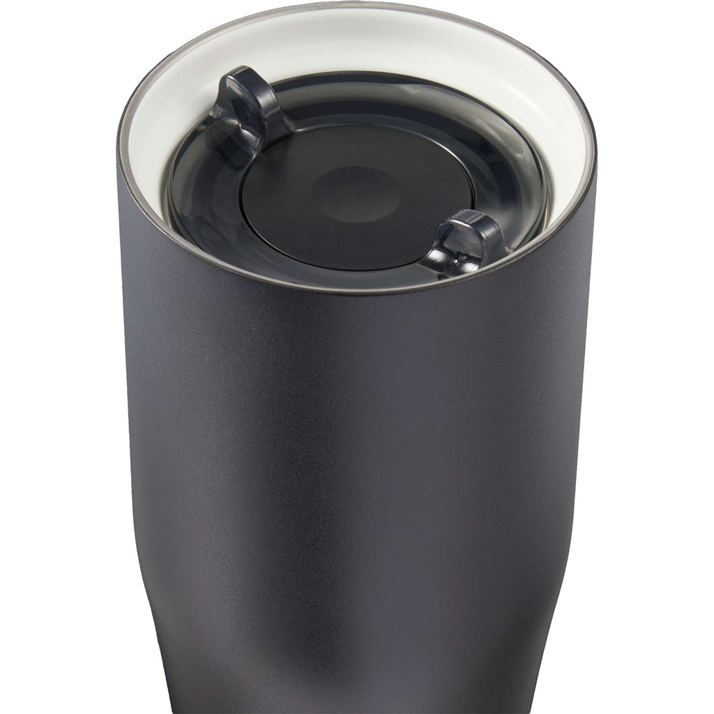 Patti Ceramic Lined Tumbler with 360 Lid, 20 oz Full Color - Black - Detail 2