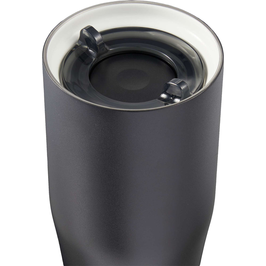 Patti Ceramic Lined Tumbler with 360 Lid, 20 oz Full Color - Black - Detail 3